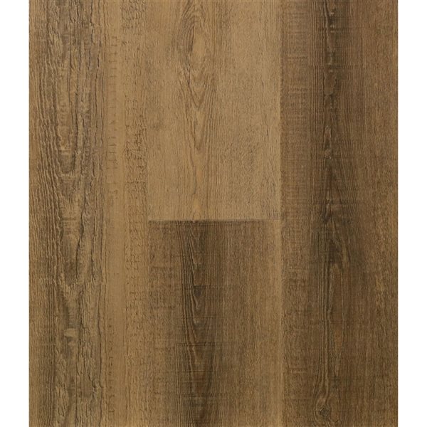 Planche en vinyle de luxe Rustic Gorge commercial/résidentiel par Nouveaux, verrouillage par enclenchement, 6 pièces