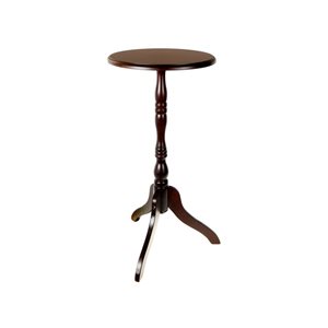IH Casa Decor Brown Wood Round Side Table