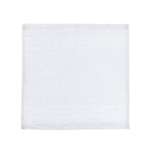 IH Casa Decor Basketweave White Cotton Washcloths - Set of 6