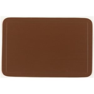 IH Casa Decor Chocolate 17-in x 11.25-in Plastic Placemats - Set of 12