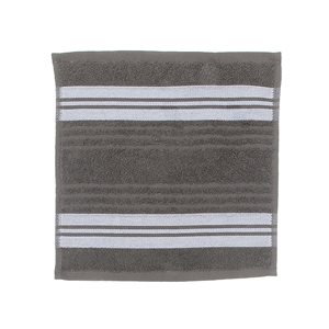 IH Casa Decor Deluxe Cool Grey Cotton Washcloths - Set of 6
