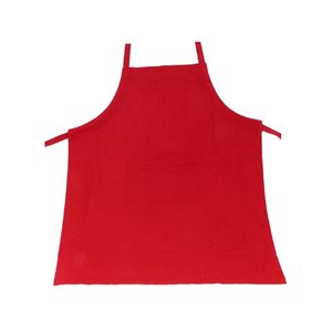 IH Casa Decor Red 34-in x 28-in Fabric Apron with Pocket - Set of 1