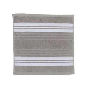 IH Casa Decor Deluxe Light Grey Cotton Washcloths - Set of 6