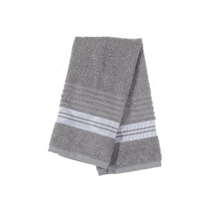 IH Casa Decor Deluxe Light Grey Cotton Hand Towels - Set of 6