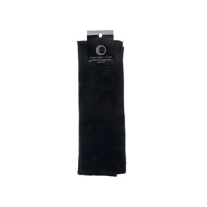 IH Casa Decor Black 13-in x 13-in Fabric Dish Cloths - Set of 6