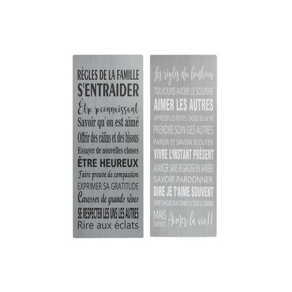 iH casadécor 12-in x 31.5-in Wall Panel - Set of 2