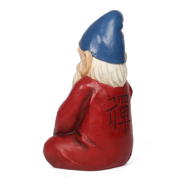 Hi-Line Gift Ltd. 15-in x 8 1/2-in Multicoloured Polyresin Gnome Garden Statue