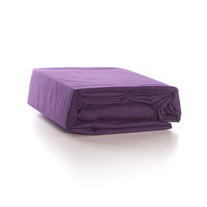 Gouchee Home Purple Full Microfibre Bed Sheets - 4-Piece