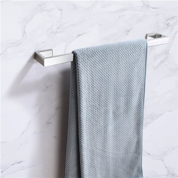 CASAINC 4-Piece Chrome Decorative Bathroom Hardware Set