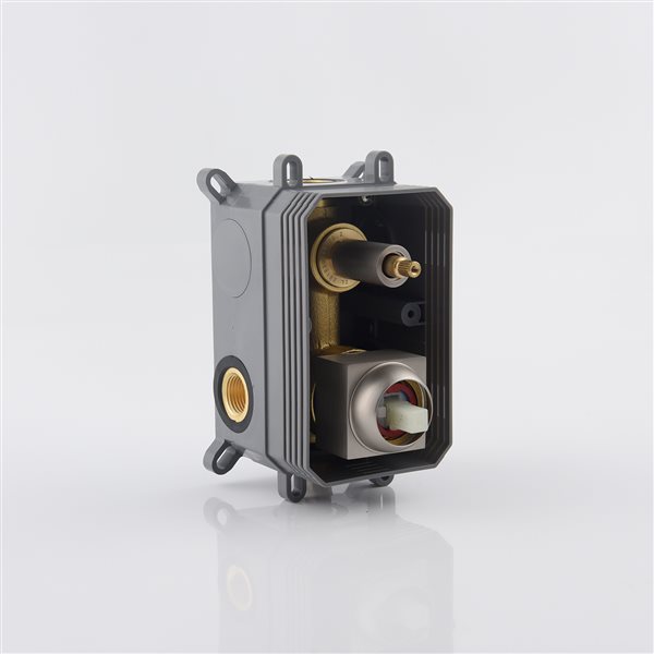 CASAINC Brushed Nickel 3-Function 10-in Wall Mount Built-In Shower System