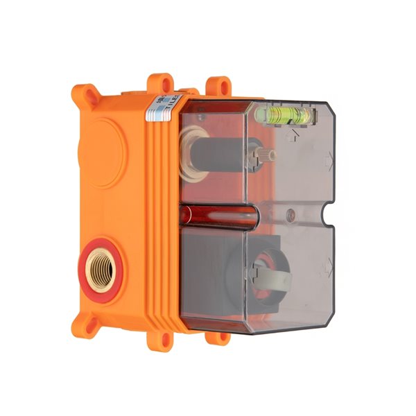 CASAINC 10-in Matte Black Wall Mount Built-In Shower System