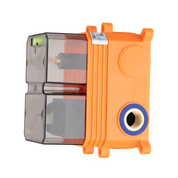 CASAINC 10-in Matte Black Wall Mount Built-In Shower System