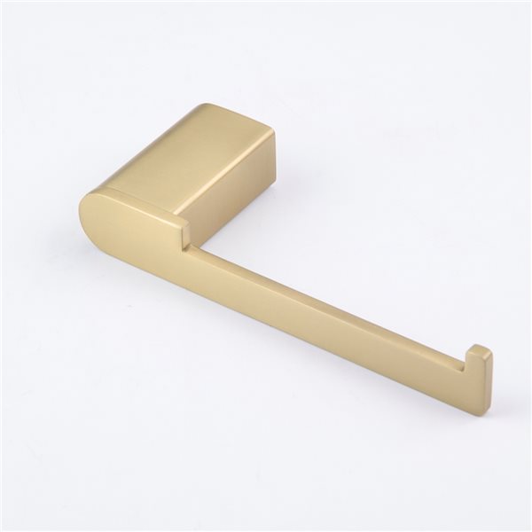CASAINC 4-Piece Brushed Gold Decorative Bathroom Hardware Set