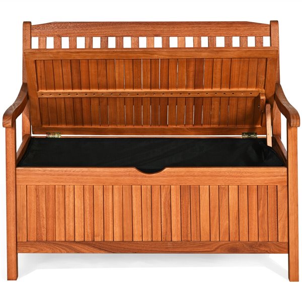Large Outdoor Bench with X Backs
