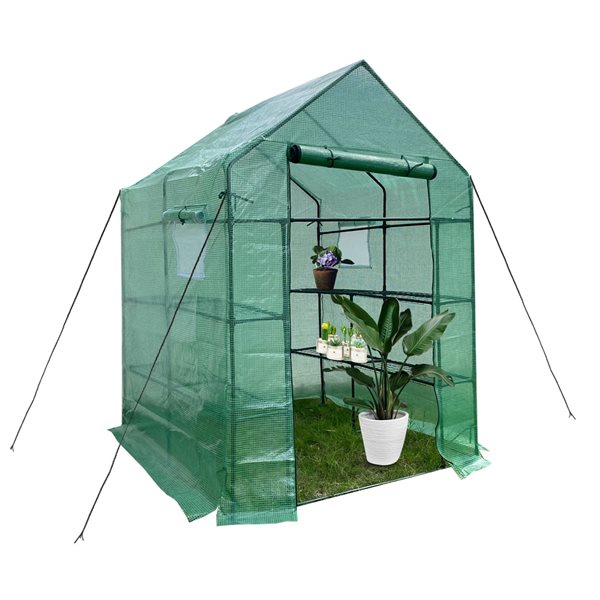 CASAINC 4.7-ft x 4.7-ft x 6.4-ft Greenhouse BY-W41923916 | RONA