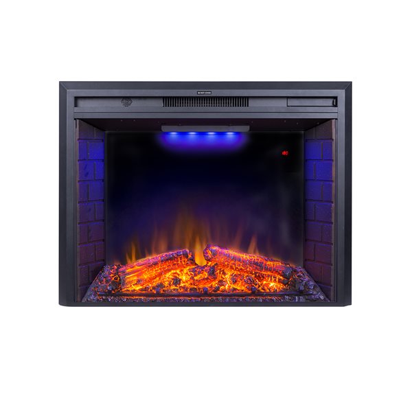 CASAINC 33-in Black LED Electric Fireplace CA-30T-VALH | RONA