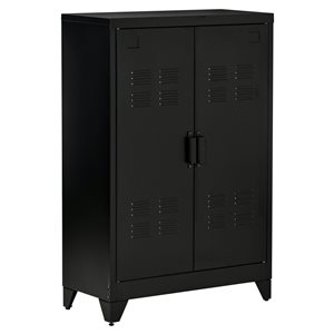 HomCom 29.5-in W Steel Freestanding Utility Storage Cabinet