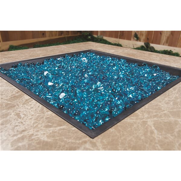Bond LavaGlass Mini 10-lb Bodega Blue Fire Glass