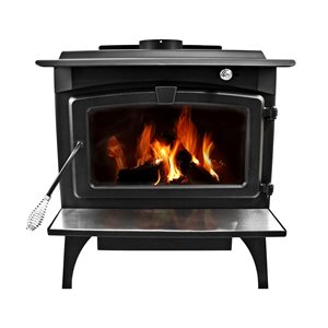 Pleasant Hearth 2200-sq. ft. Heating Area Wood Stove with Blower