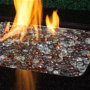 Bond LavaGlass Round 10-lb Desert Stream Fire Glass