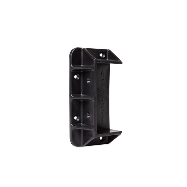 Supports de clôture en bois noirs Fence & Deck Rite en polypropylène, paquet de 112