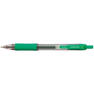 Zebra Sarasa 12-Pack Medium Green Gel Pens