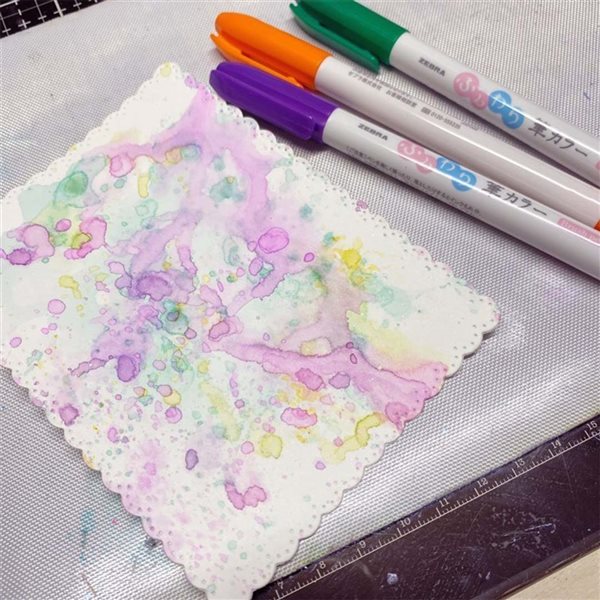 Zebra Zensations 6-Pack Small Assorted Brush Pens