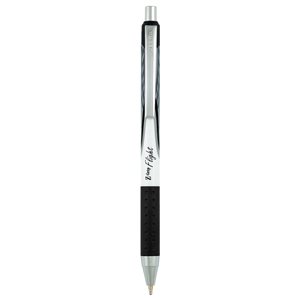 Zebra Z-Grip Flight 12-Pack Small White/Black Ballpoint Pens