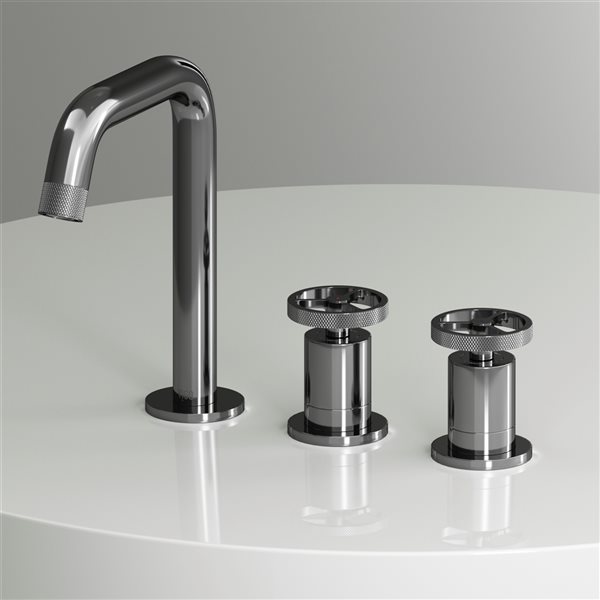 VIGO Cass Chrome Solid-Brass 2-Handle Bathroom Faucet