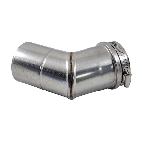 Z-Flex Z-Vent 3-in Stainless-Steel 45° Elbow