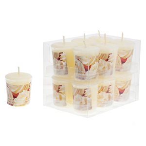 iH casadécor Mushroom Votive Vanilla Buttercream Candle - Set of 12