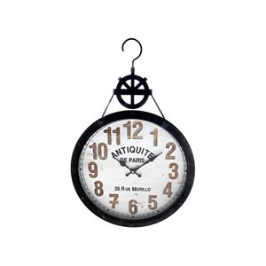 IH Casa Decor Antique de Paris Analog Wall Clock