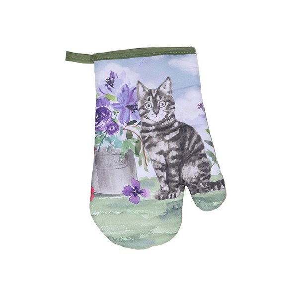 iH casadécor Green Oven Mitts - Set of 4