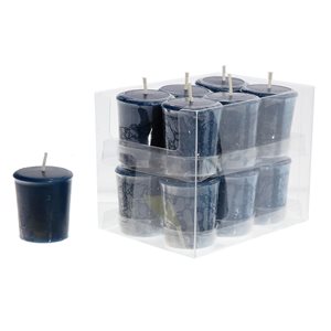 iH casadécor Mushroom Votive Wild Blueberry Candle - Set of 12