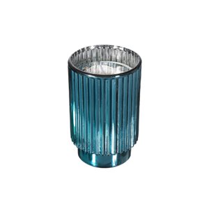 iH casadécor Morning Garden Ribbed Electroplated Scented Candle - Set of 2