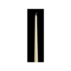 iH casadécor Ivory Unscented Tapers - Set of 12