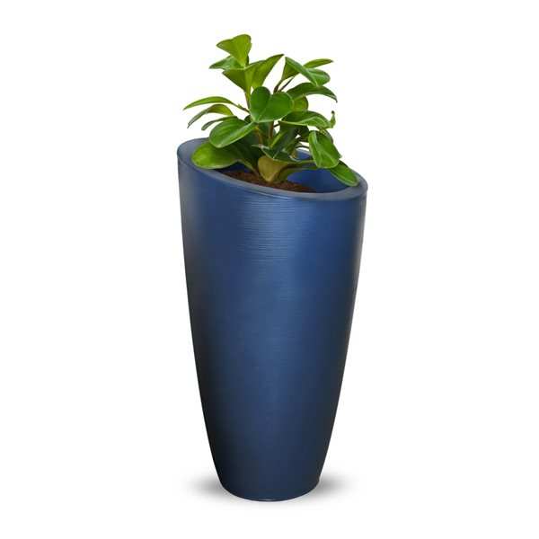 Mayne Modesto 22 In X 42 In Blue Plastic Planter 8881 NB RONA   330949229 MainImage 001 L 