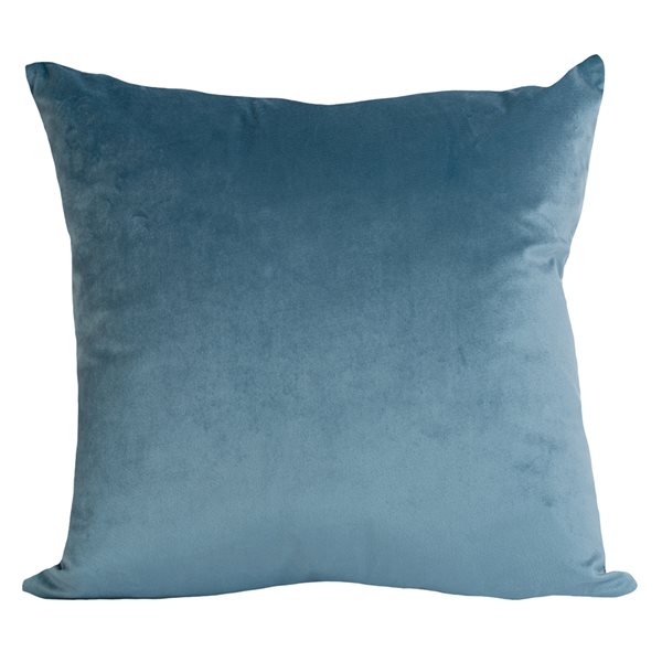 Gouchee Home Polka 16-in x 16-in Square Blue Decorative Pillow