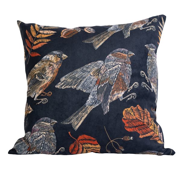 Gouchee Home Panama 18-in x 18-in Square Multicolour Decorative Pillow