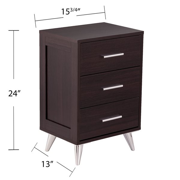 Bix Modern Storage Nightstand