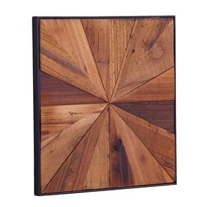 Southern Enterprises Malne 15-in H x 15-in W Wood Wall Sculptures Set - 9-Piece