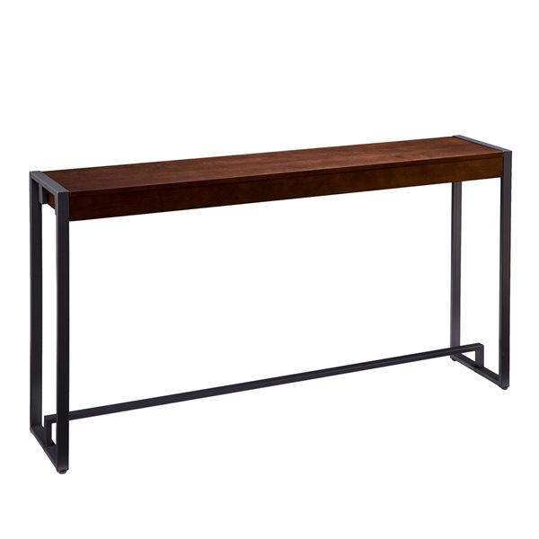 Holly & Martin Macen Dark Tobacco Industrial Console Table