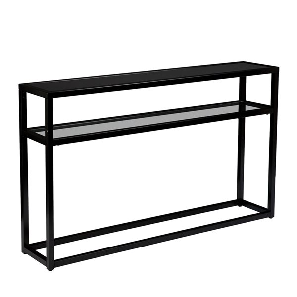 Holly & Martin Baldrick Matte Black Casual Console Table