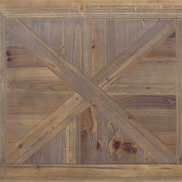 Southern Enterprises Gander 50-in Brown Transitional Writing Desk