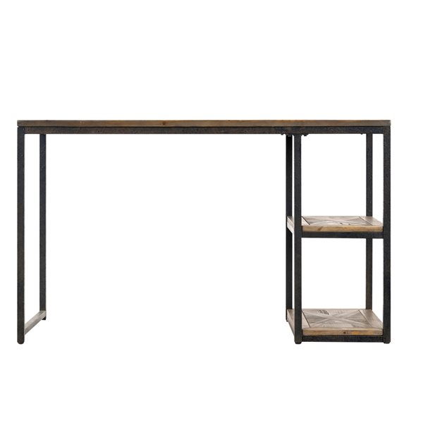 Southern Enterprises Gander 50-in Brown Transitional Writing Desk