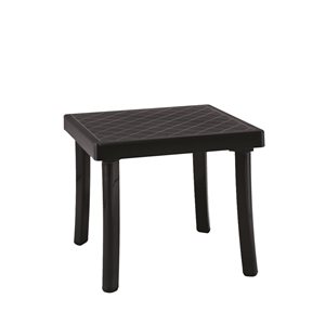 Nardi Rodi 18 in. Square Side Table – Charcoal
