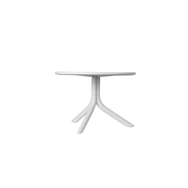 Nardi Spritz Outdoor Bistro Table with Two Bases - Bianco