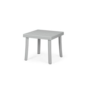 Nardi Rodi 18 in. Square Side Table – Grigio