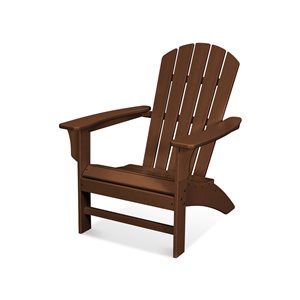 Trex Outdoor Yacht Club Tree-House Plastic Adirondack Chair