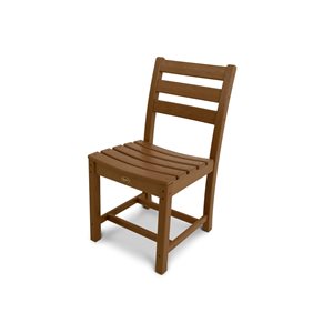 Trex Outdoor Monterey Bay Tree-House Plastic Dining Chair